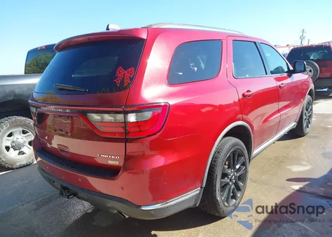 2014 Dodge Durango Limited из США, поврежденный, VIN 1C4RDJDG3EC596820